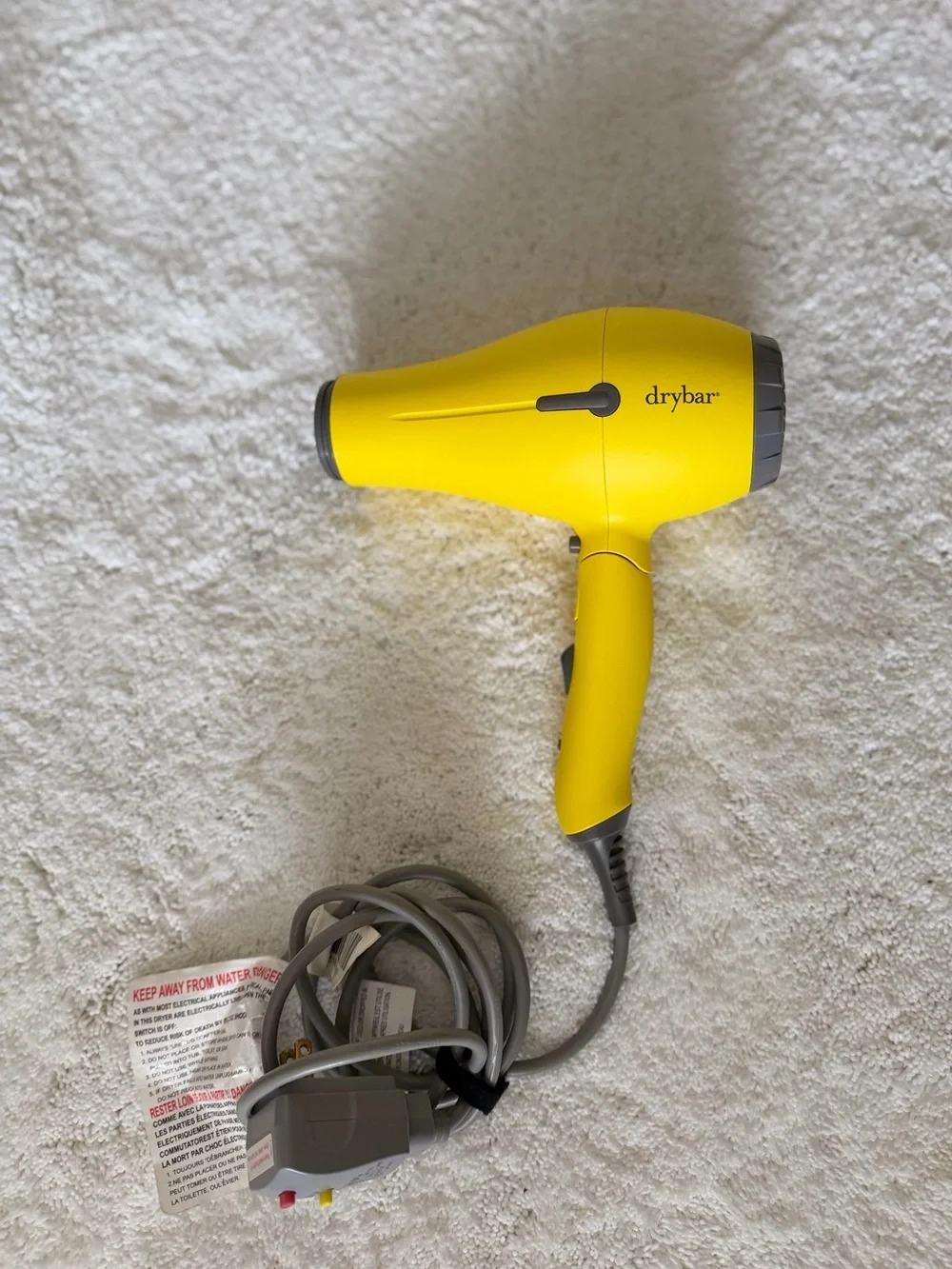 Drybar Baby Buttercup Travel Hair Dryer | great condition | fully functional!